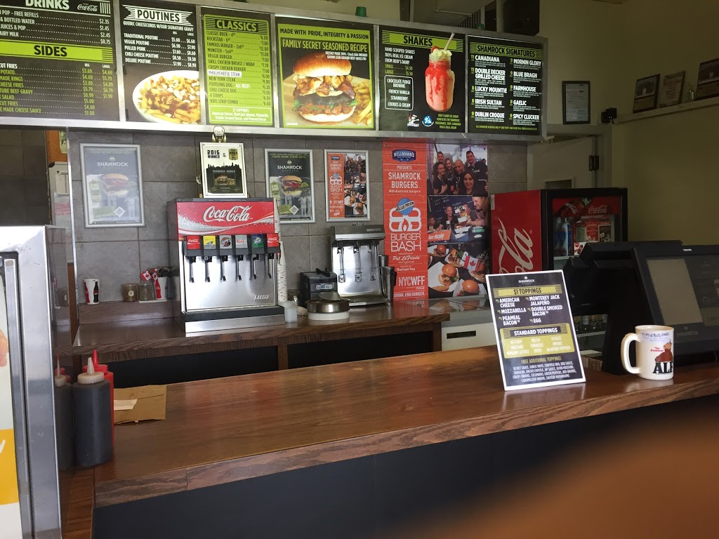 Shamrock Burgers | 6109 Kingston Rd, Scarborough, ON M1C 1K5, Canada | Phone: (416) 282-0121