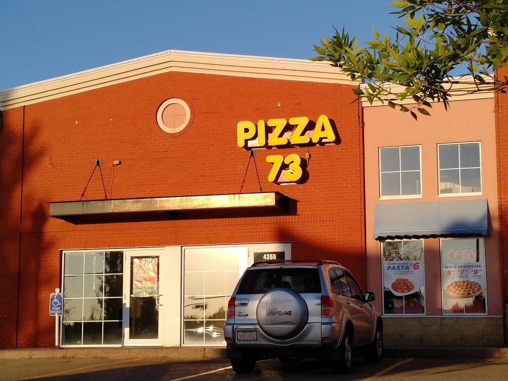 Pizza 73 | 4355 50 St NW, Edmonton, AB T6L 7E8, Canada | Phone: (780) 473-7373