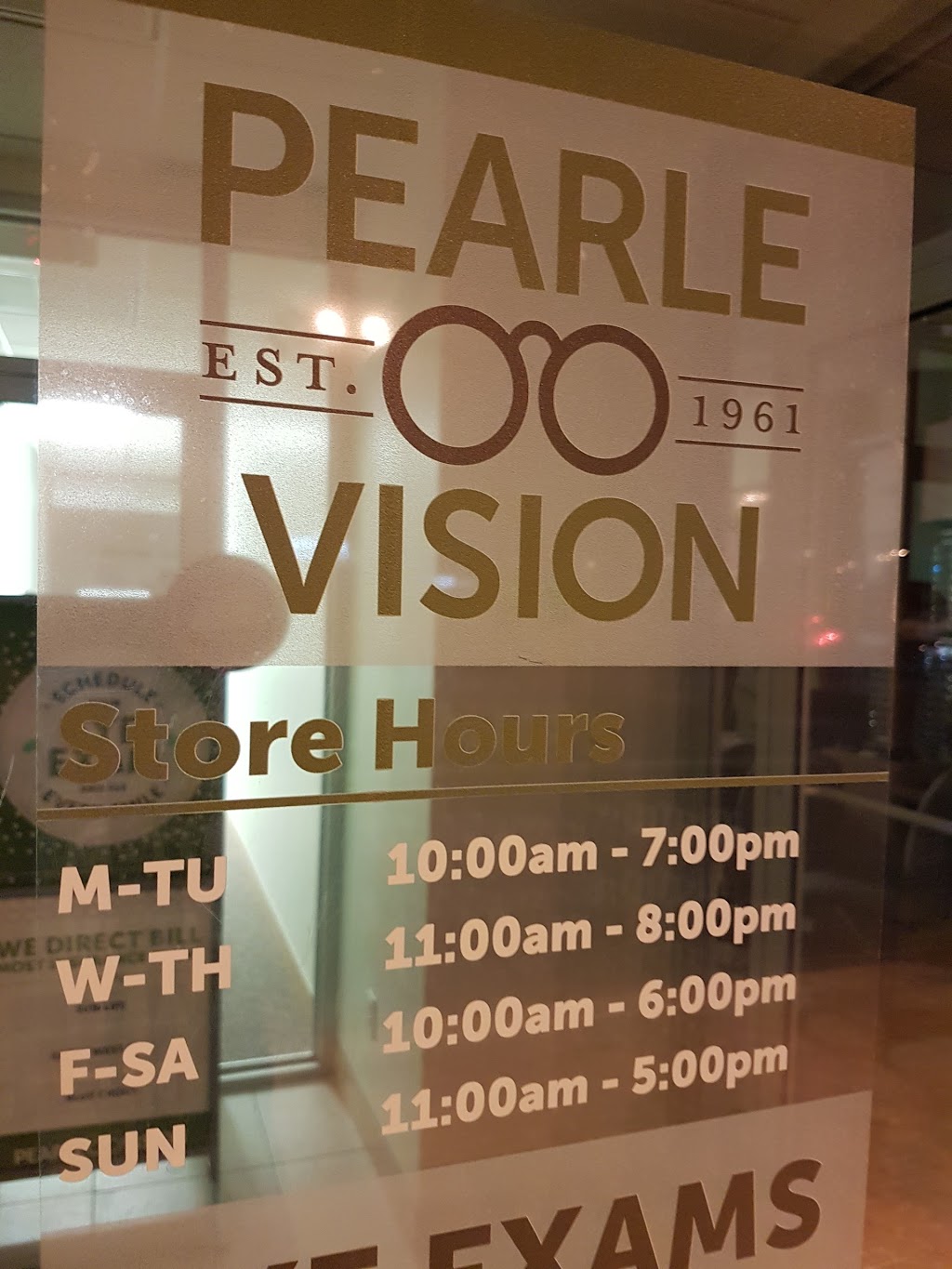 Pearle Vision | 8750 Bayview Ave Ste. 8, Richmond Hill, ON L4B 4V9, Canada | Phone: (905) 747-1500