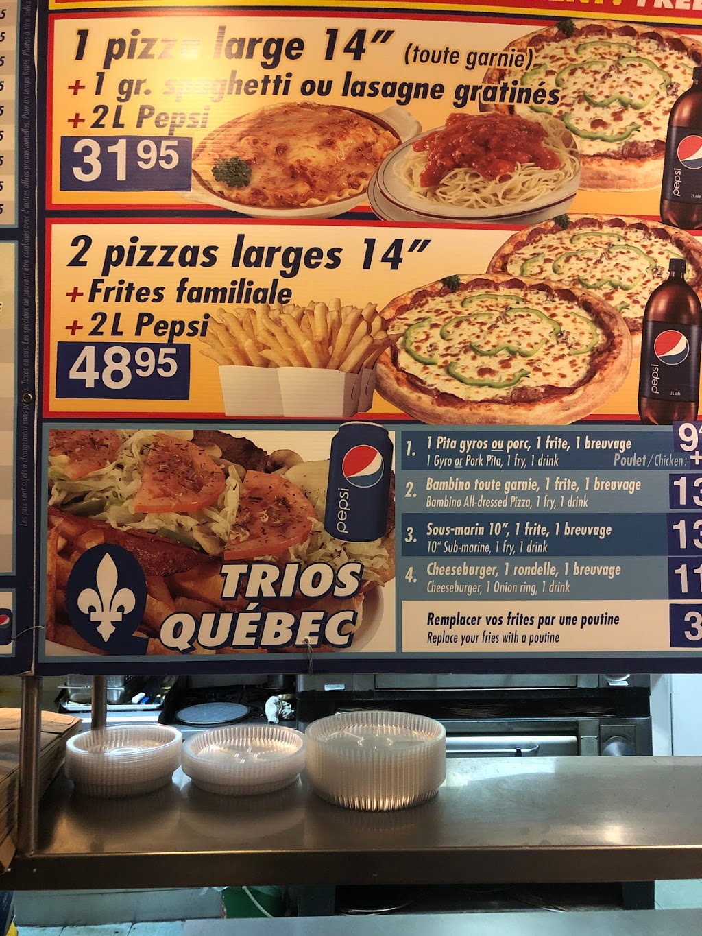 Quebec Pizzeria | 550 Rue Fridolin, Laval, QC H7P 4A7, Canada | Phone: (450) 622-6464