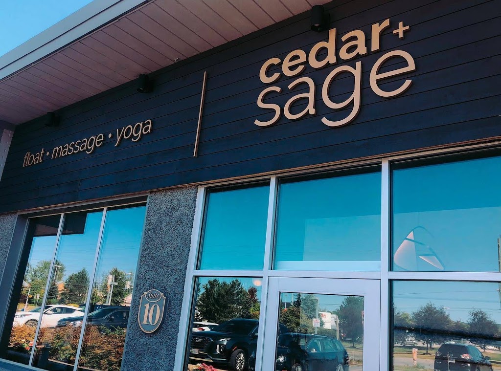 Cedar and Sage [ Massage - Float - Hot Yoga ] | 20 Balsam St Suite 10, Collingwood, ON L9Y 4H7, Canada | Phone: (705) 443-8038
