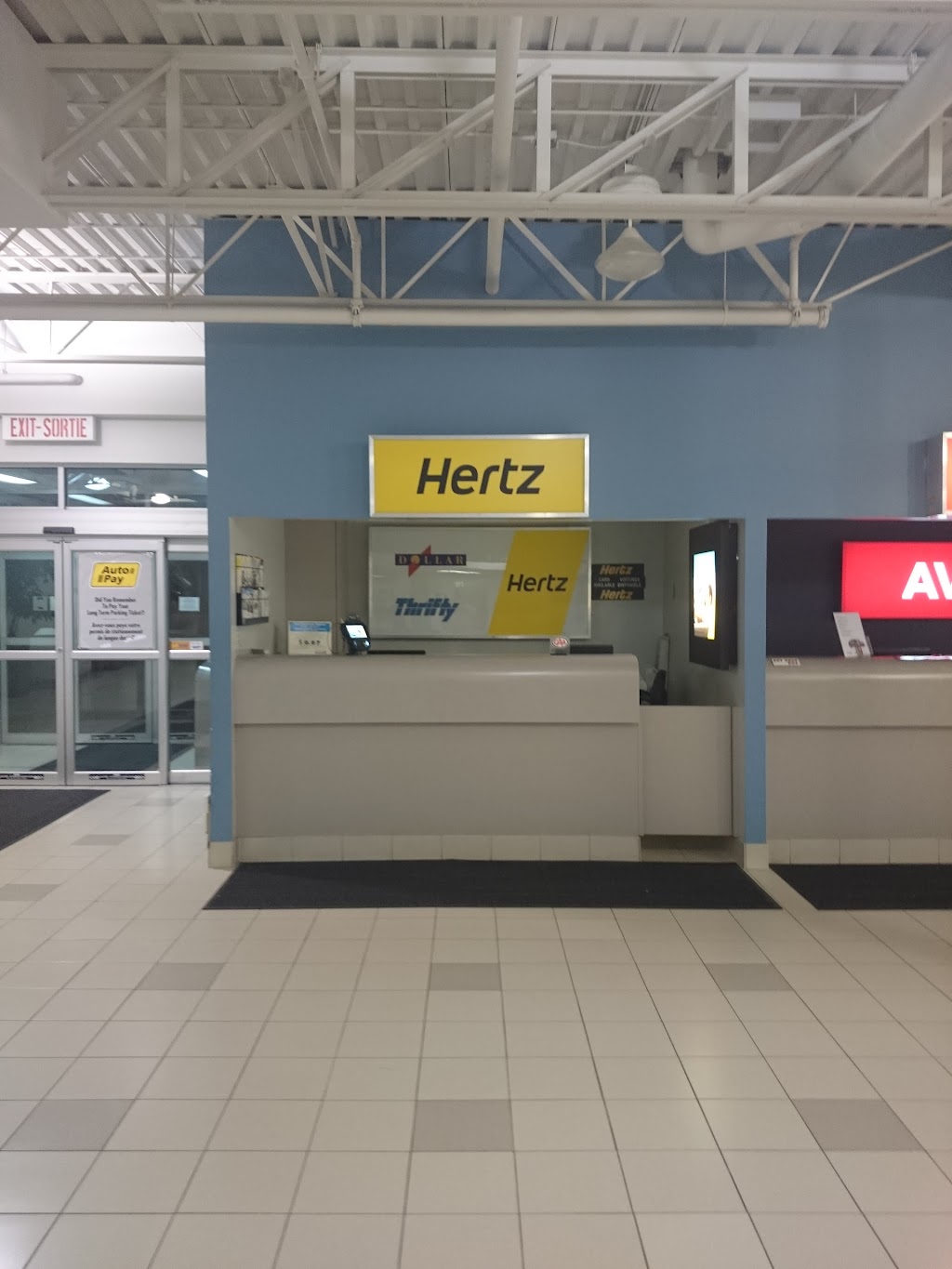 Hertz | 4180 Loch Lomond Rd, Saint John, NB E2N 1L7, Canada | Phone: (506) 634-6655