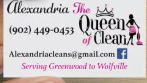 Alexandria The Queen of Clean (Commercial/Residential) | Cambridge Station, NS B0P 1G0, Canada | Phone: (902) 449-0453