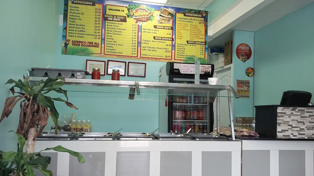 Vishnus Doubles & Roti Shop | 10215 Kennedy Rd N, Brampton, ON L6Z 0C5, Canada | Phone: (905) 970-0667