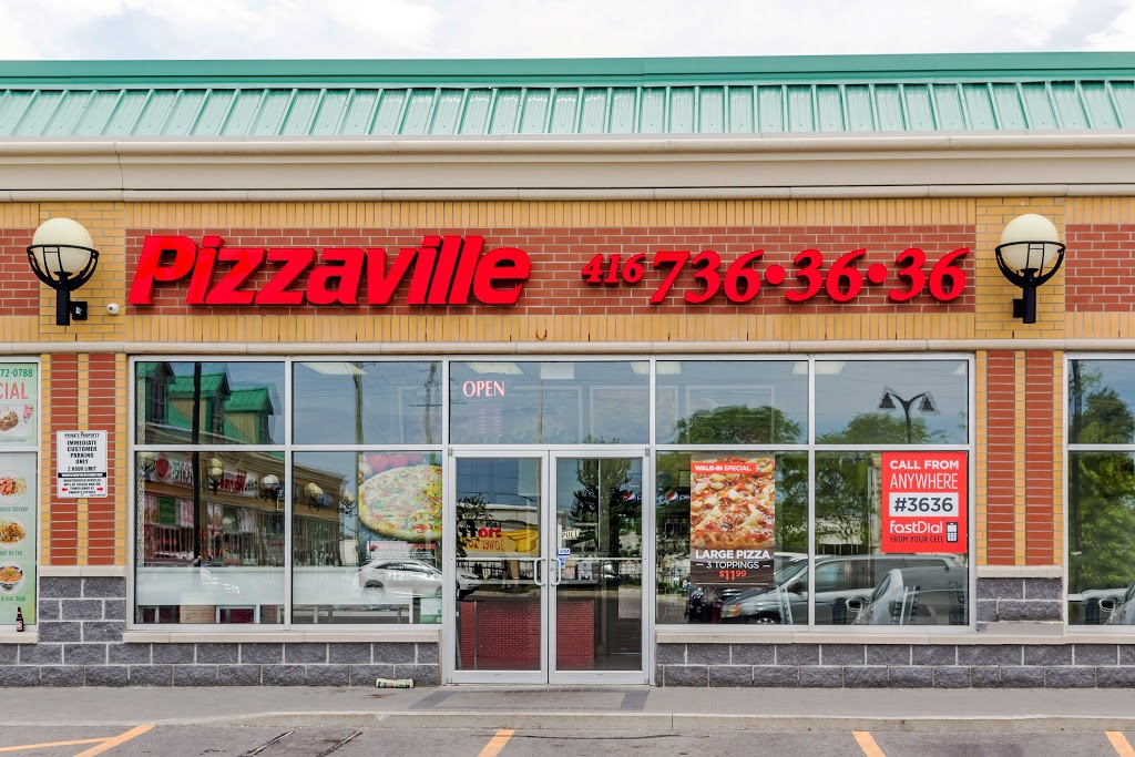 Pizzaville | 9418 ON-48 UNIT B6, Markham, ON L6E 0N1, Canada | Phone: (416) 736-3636