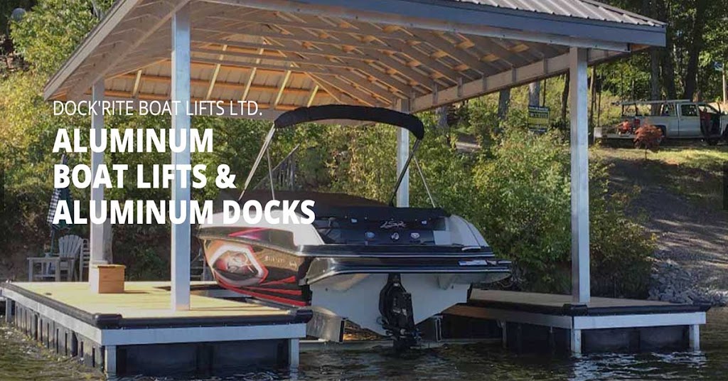 DOCKS & BOAT LIFTS (AQUA BAY) | 223 Cannifton Rd N, Cannifton, ON K0K 1K0, Canada | Phone: (613) 962-2415