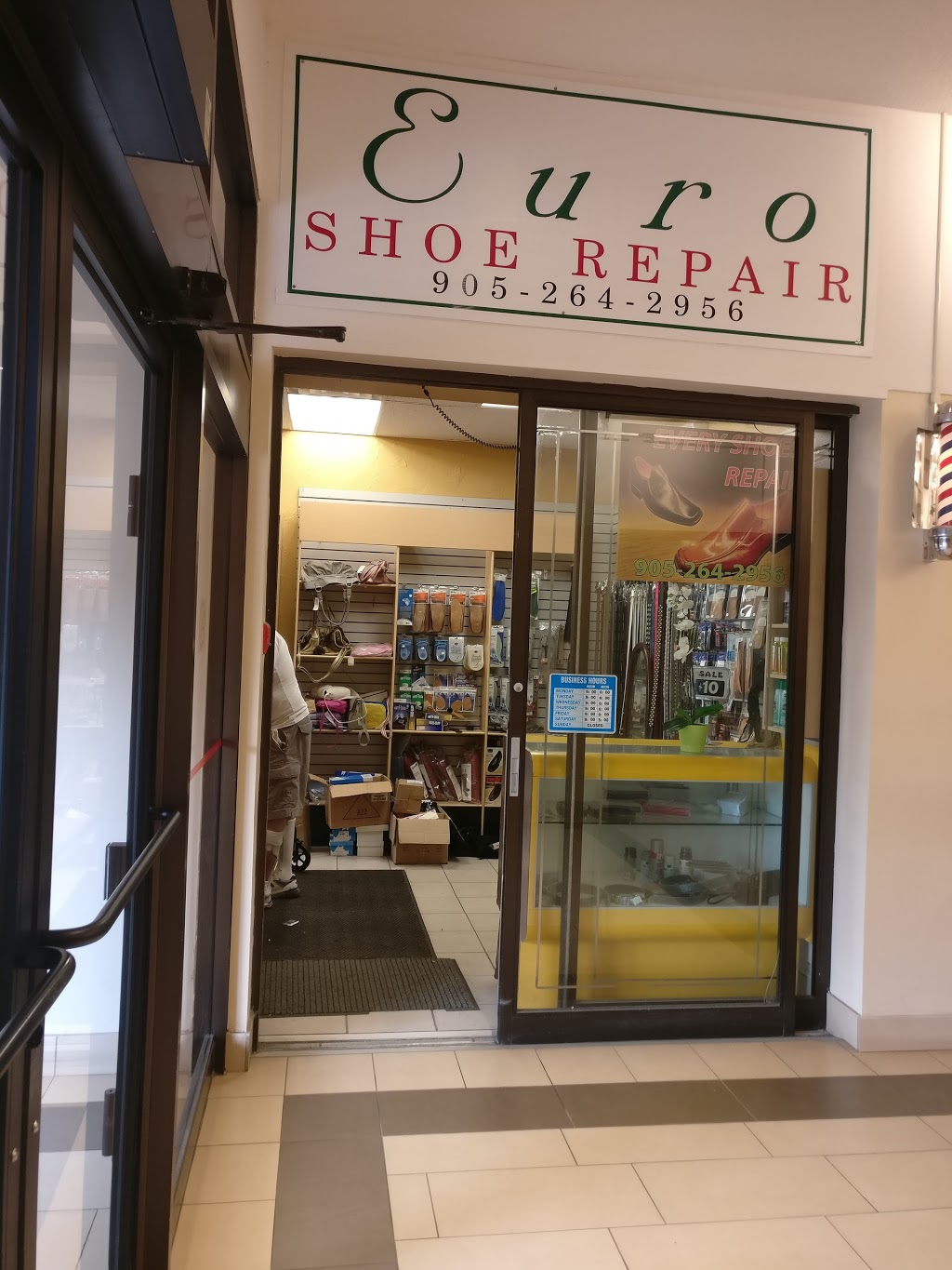 Euro Shoe Repair | store | 7766 Martin Grove Rd, Woodbridge, ON L4L 2C7, Canada | 9052642956 OR +1 905-264-2956
