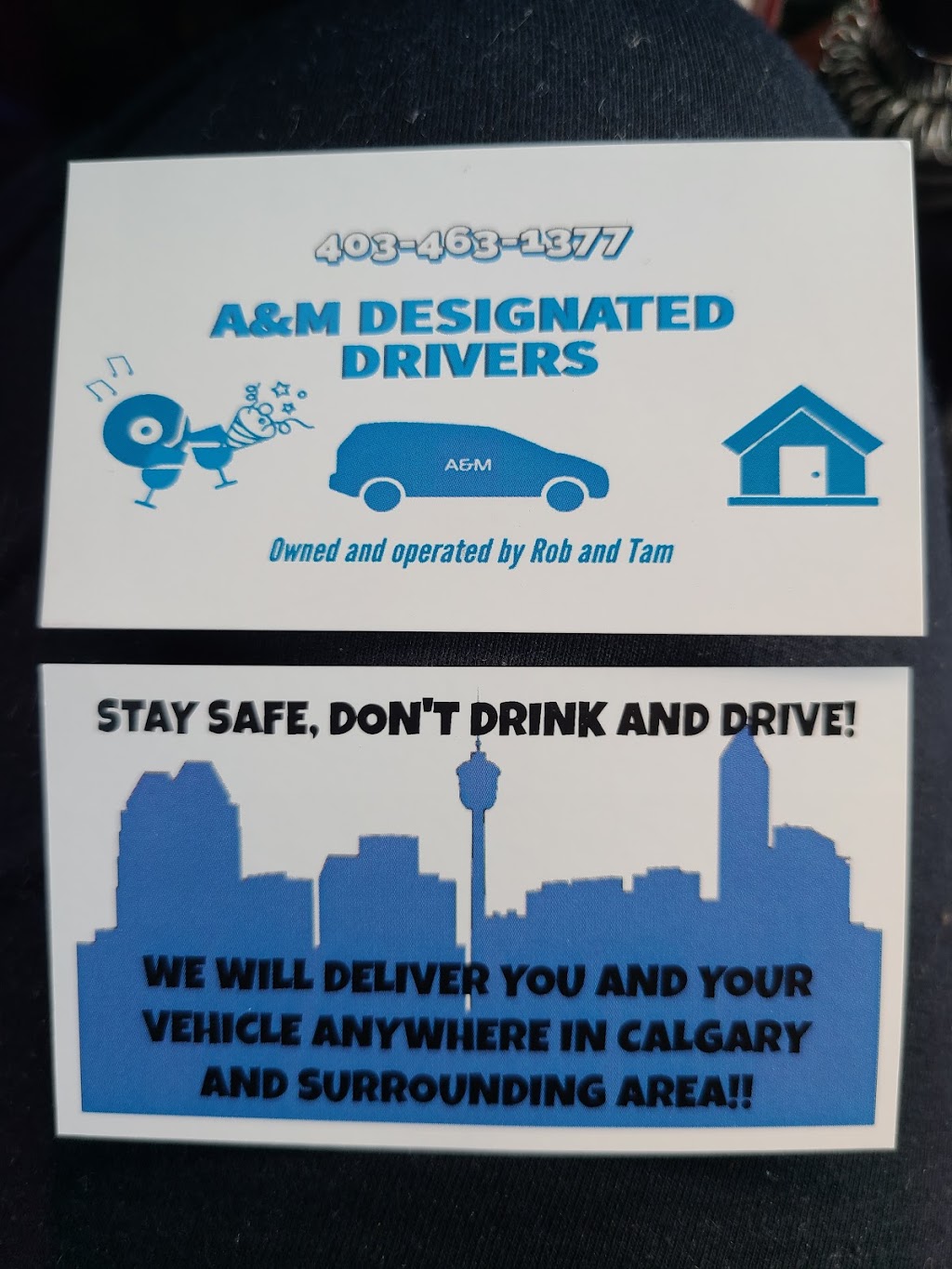 A&M Designated Drivers | 1101 84 St NE #111, Calgary, AB T2A 7X2, Canada | Phone: (403) 463-1377