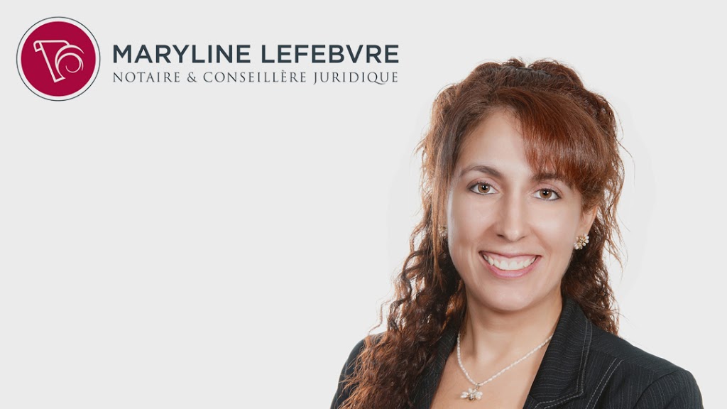 Maryline Lefebvre notaire & conseillère juridique | 200 Rue Commerciale #202, Donnacona, QC G3M 1W1, Canada | Phone: (418) 285-3000