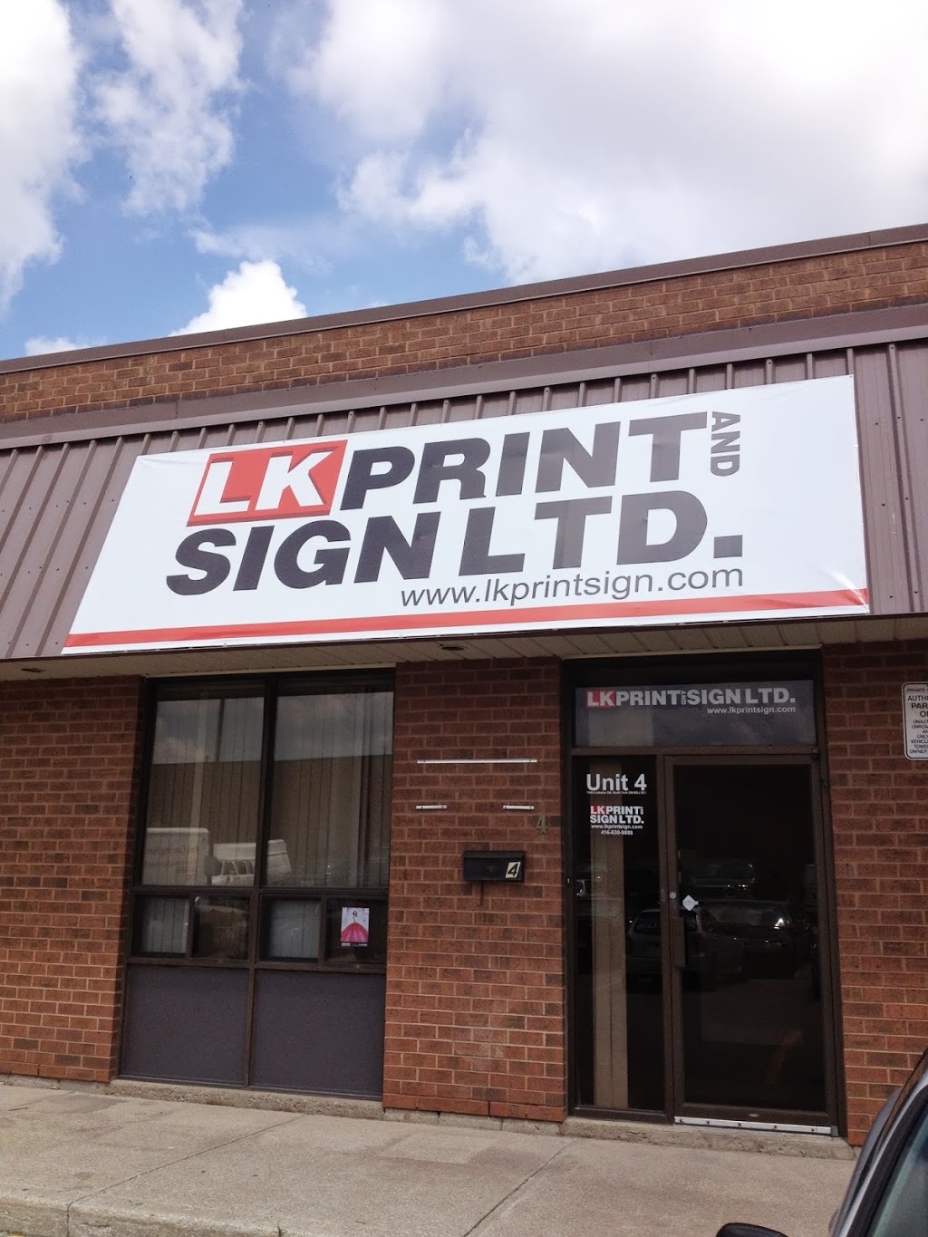 LK Print and Sign | 14 Ashwarren Rd, North York, ON M3J 1Z5, Canada | Phone: (416) 630-9888