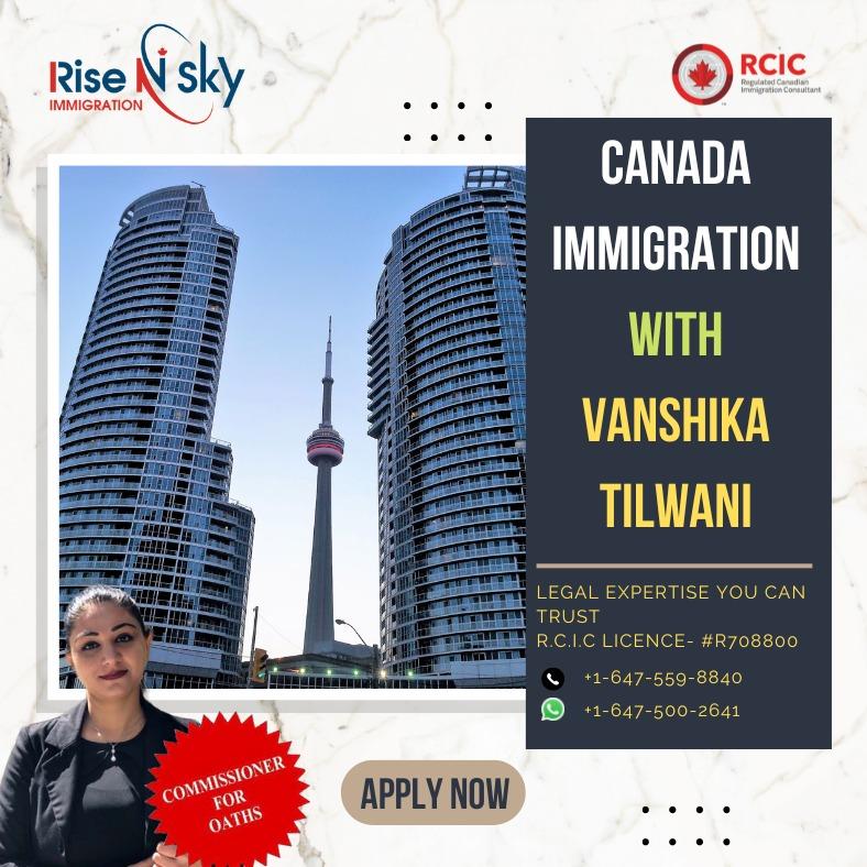 Rise N Sky Immigration | 2 County Ct Blvd 4TH FLOOR, SUITE 449, Brampton, ON L6W 3W8, Canada | Phone: (647) 500-2641