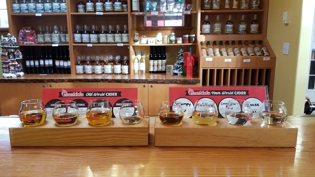 Merridale Cidery & Distillery | 1230 Merridale Rd, Cobble Hill, BC V0R 1L0, Canada | Phone: (250) 743-4293