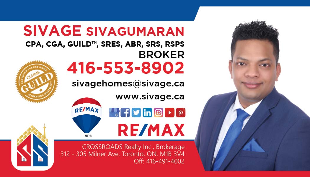 SIVAGE SIVAGUMARAN | 312-305 Milner Ave, Toronto, ON M1B 3V4 | Phone: (416) 553-8902