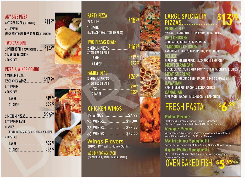 Pizza Bite | 52 Baycliffe Cres, Brampton, ON L7A 3Z4, Canada | Phone: (905) 497-5686