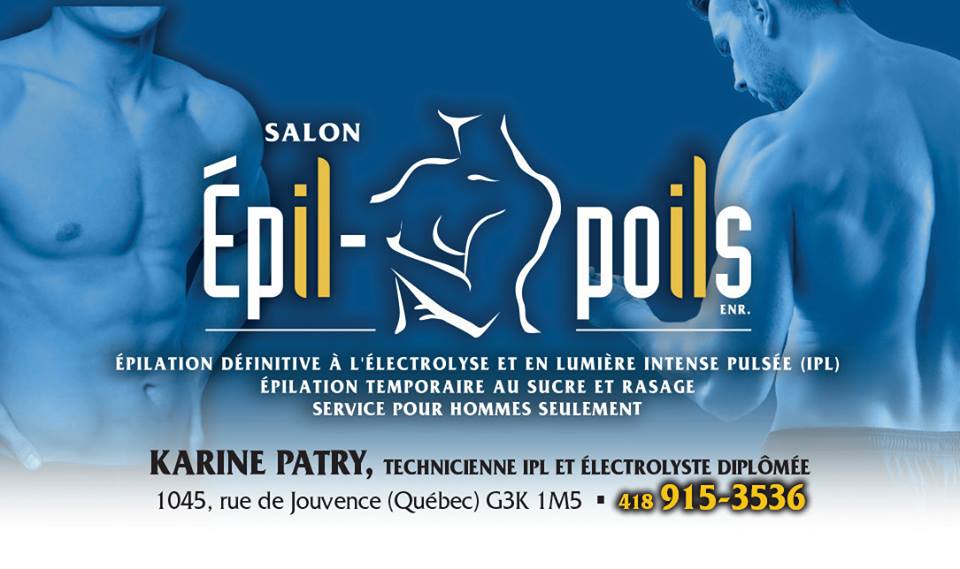 Épil-poils | Épilation pour homme à lélectrolyse, au sucre et à | 1045 de Jouvence, Quebec City, QC G3K 1M5, Canada | Phone: (418) 915-3536