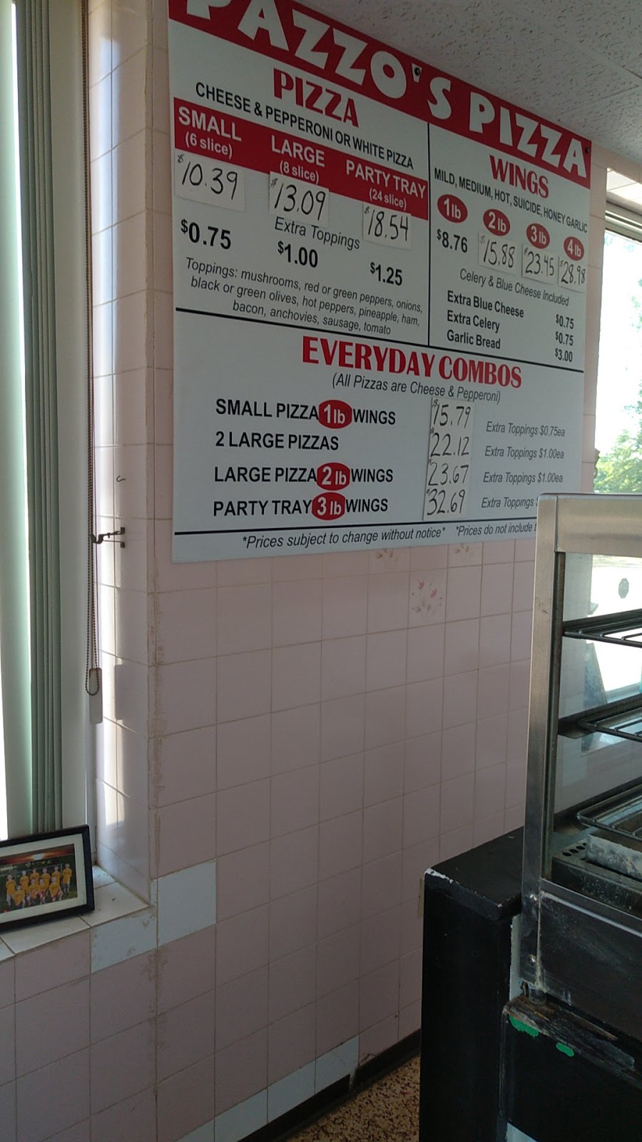 Pazzos Pizzeria Dunnville | 602 Main St W, Dunnville, ON N1A 1W7, Canada | Phone: (905) 701-9000