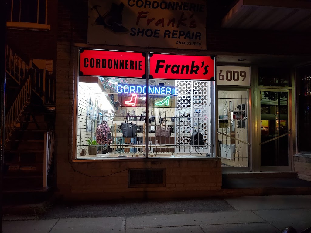 Cordonnerie Frank's Shoe Repair 6009 Rue Laurendeau, Montréal, QC H4E
