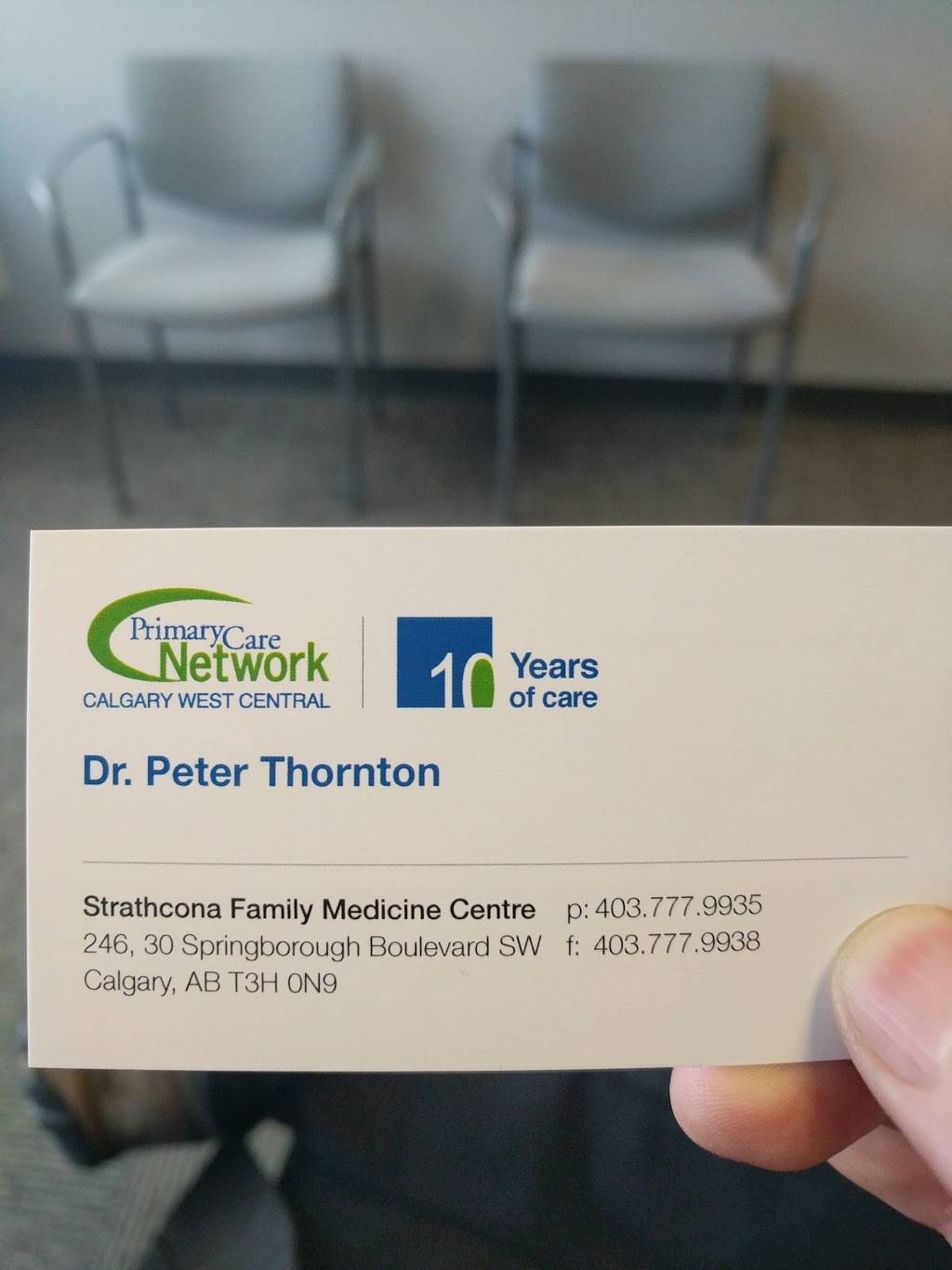 Strathcona Family Medicine Centre | 30 Springborough Blvd SW #246, Calgary, AB T3H 5M6, Canada | Phone: (403) 777-9935