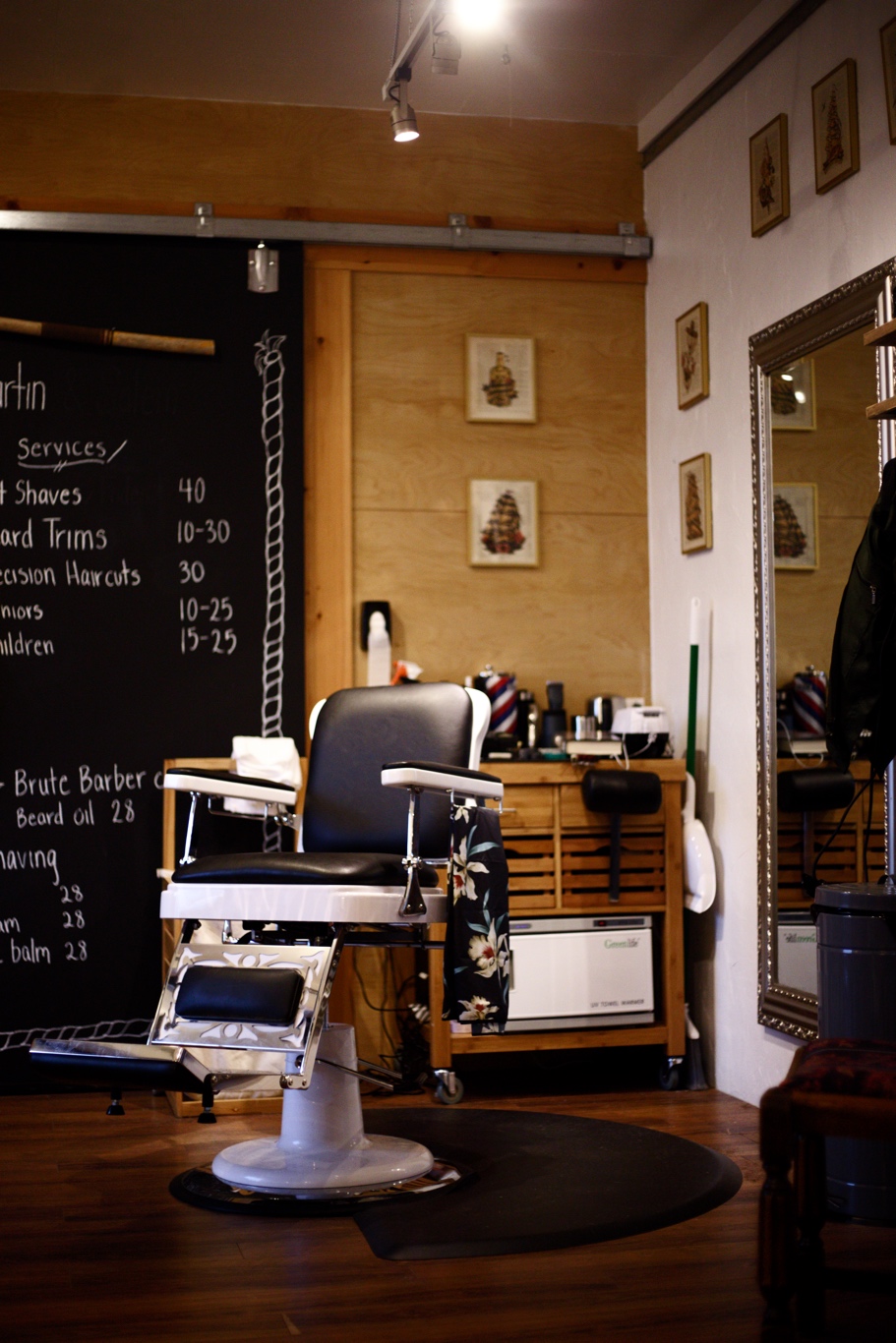 gentlemens Chair barber shop | 1725 Cowichan Bay Rd, suite 4, Cowichan Bay, BC V0R 1N1, Canada | Phone: (250) 466-5350