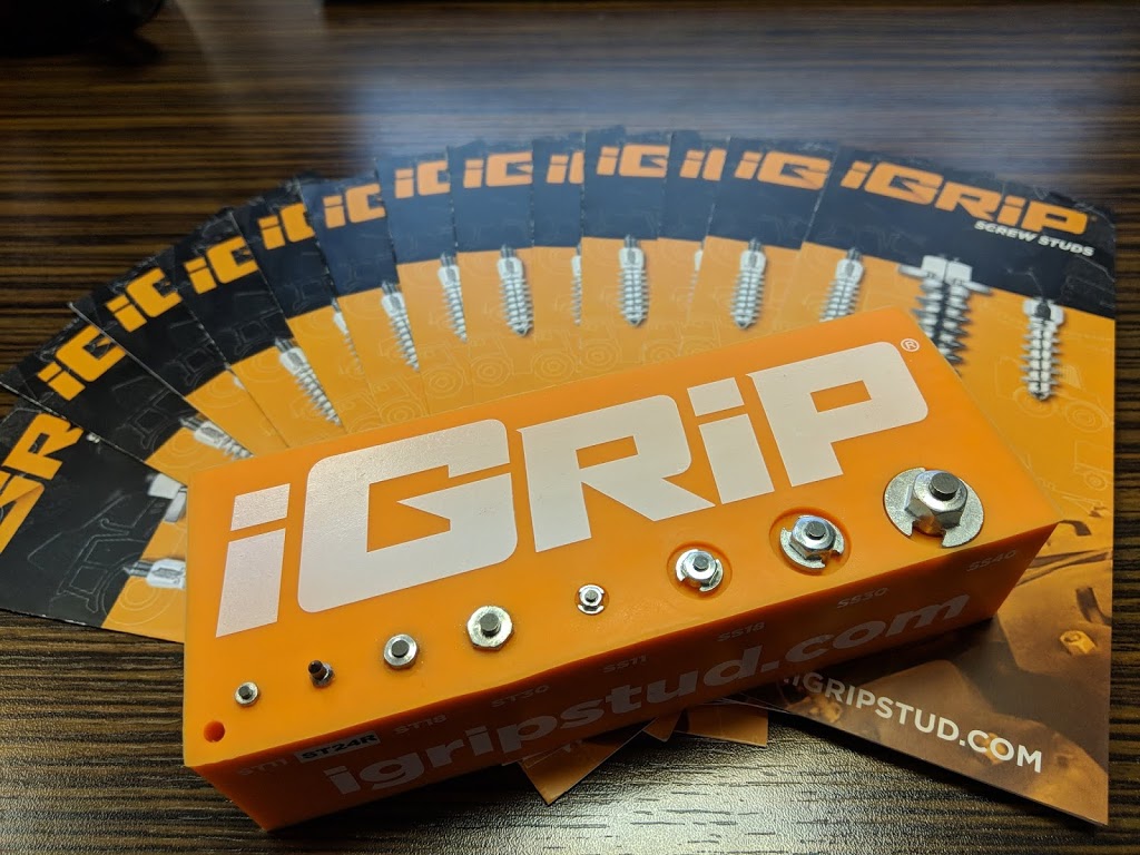 Crampon iGrip Stud inc. | 198 Rue Olivier, Issoudun, QC G0S 1L0, Canada | Phone: (418) 728-2050