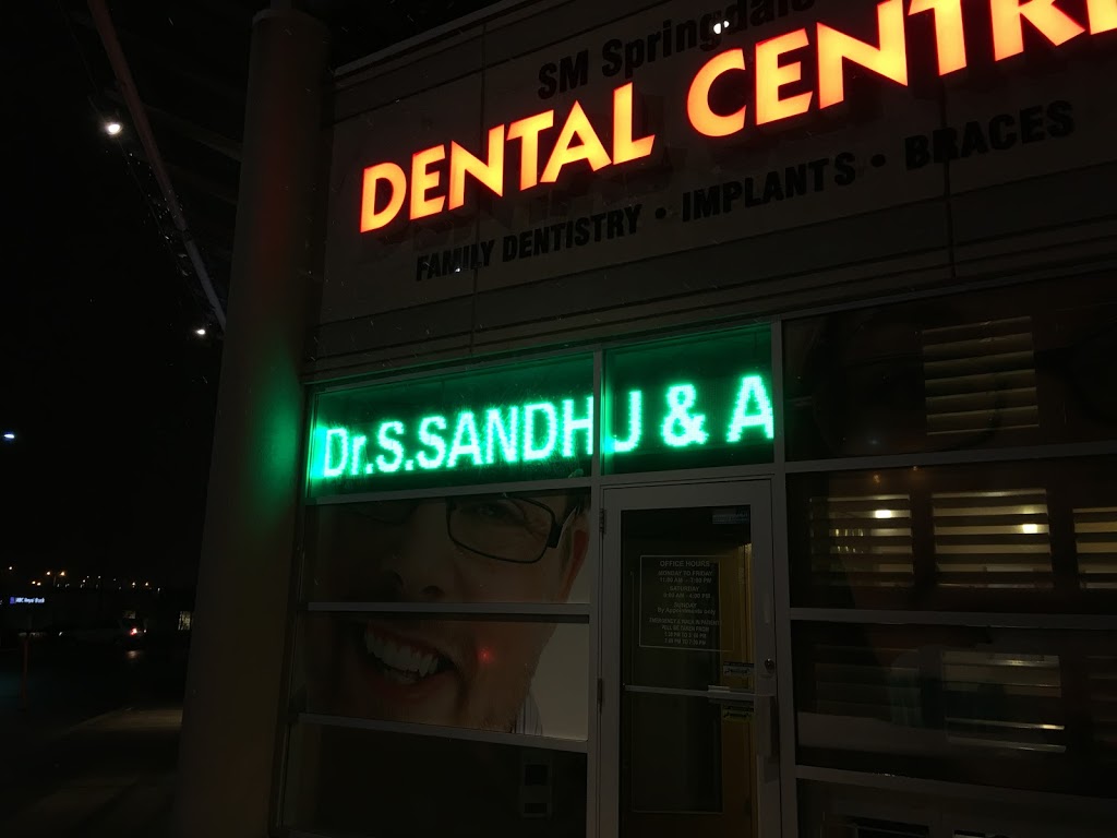 Dr Sandhu S.M. Springdale dental centre | 2260 Bovaird Dr E Unit#119 & 120, Brampton, ON L6R 3J5, Canada | Phone: (905) 789-8266