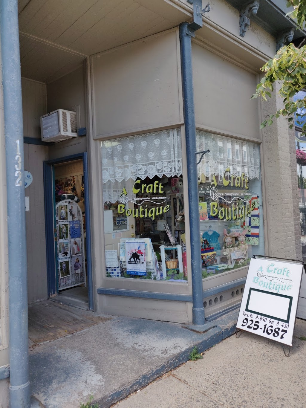 A Craft Boutique | 130 King St W, Prescott, ON K0E 1T0, Canada | Phone: (613) 925-1687