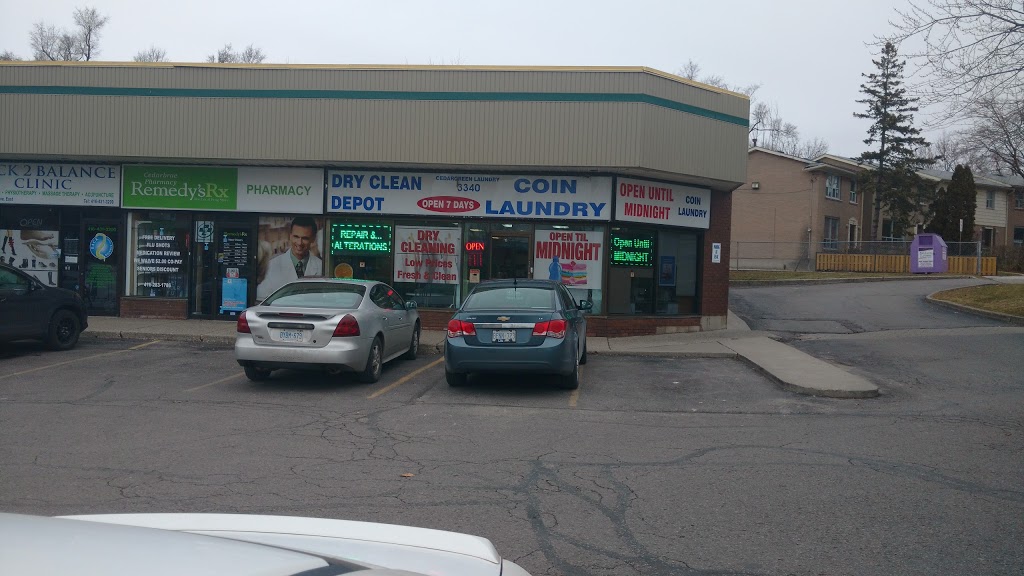 Cedargreen Coin Laundry and Dry Clean Depot | 3340 Lawrence Ave E, Scarborough, ON M1H 1A7, Canada | Phone: (416) 289-7514