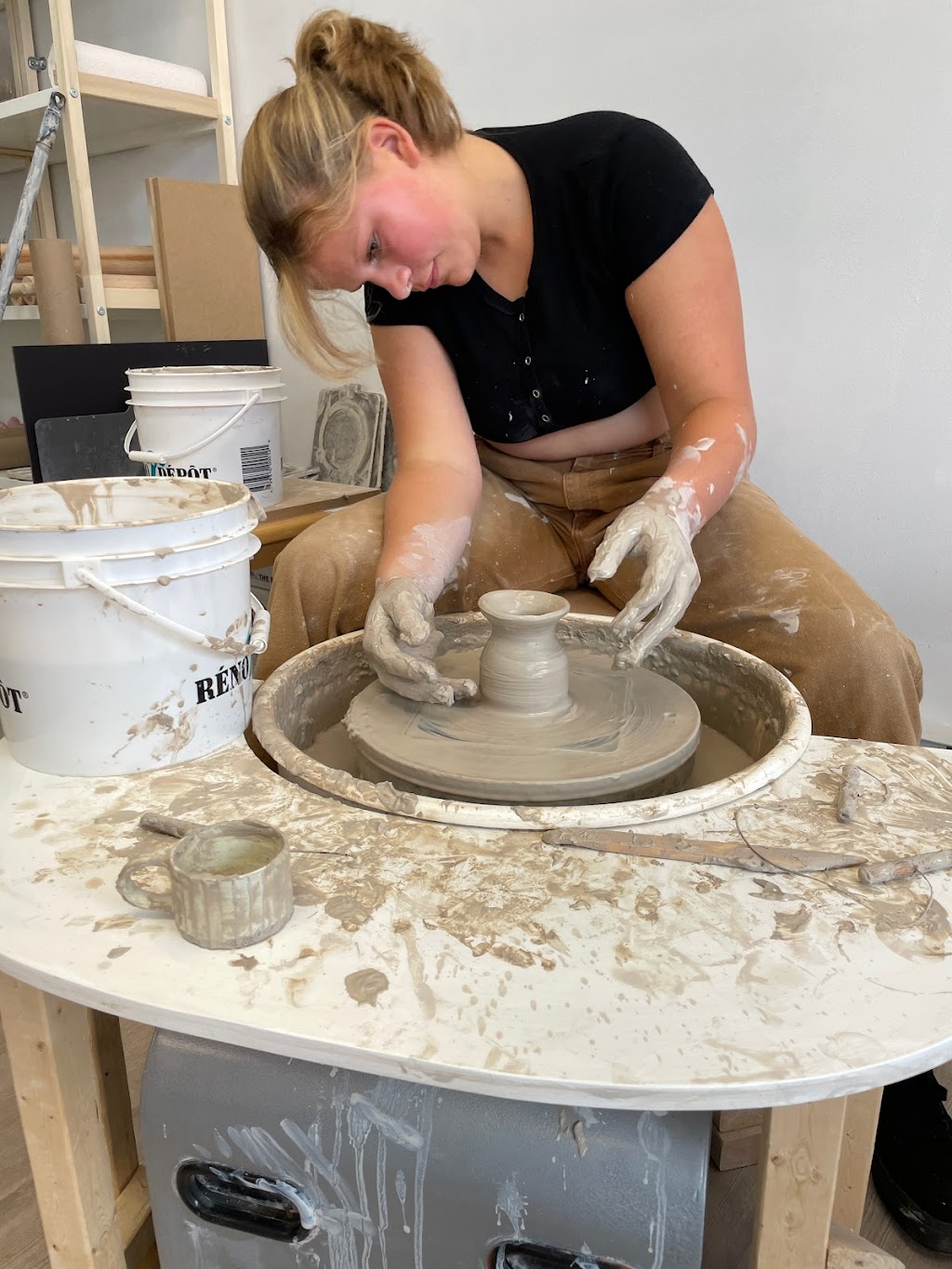 Boue Pottery Studio | 14b Avenue Westminster N, Montréal-Ouest, QC H4X 1Y8, Canada | Phone: (514) 622-1058