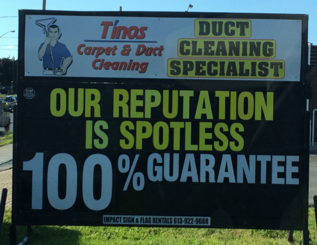 Tino’s Carpet & Duct Cleaning | 68 Dundas St W, Belleville, ON K8P 1A3, Canada | Phone: (613) 922-8466