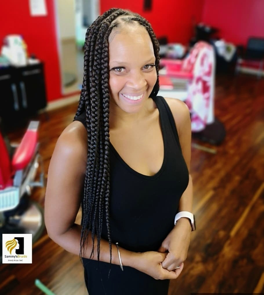Sammys Braids | 1121 Dundas St E, Whitby, ON L1N 2K4, Canada | Phone: (705) 917-0042