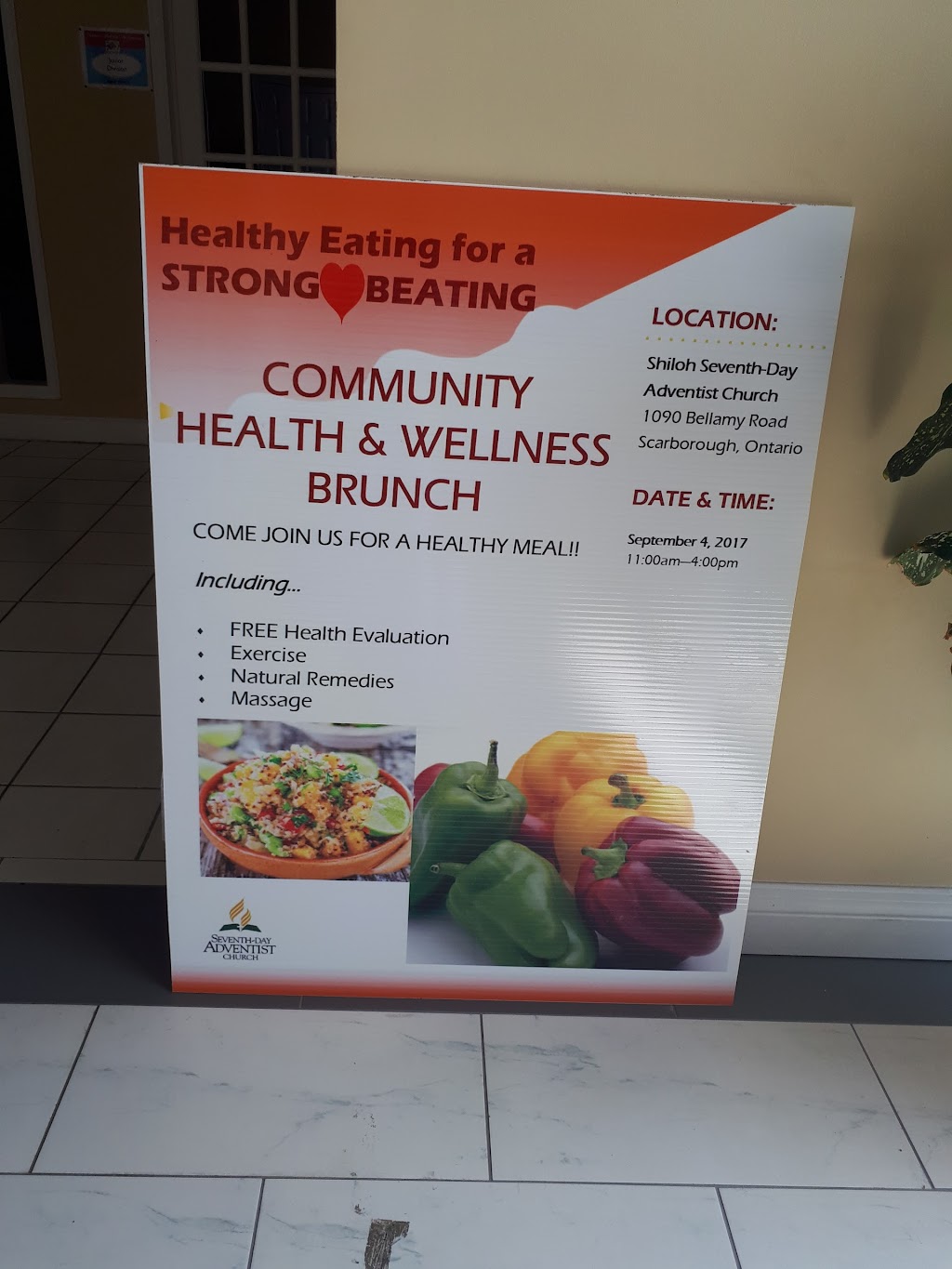 Shiloh Seventh-day Adventist Church | 1090 Bellamy Rd N, Scarborough, ON M1H 1H2, Canada | Phone: (416) 431-5048