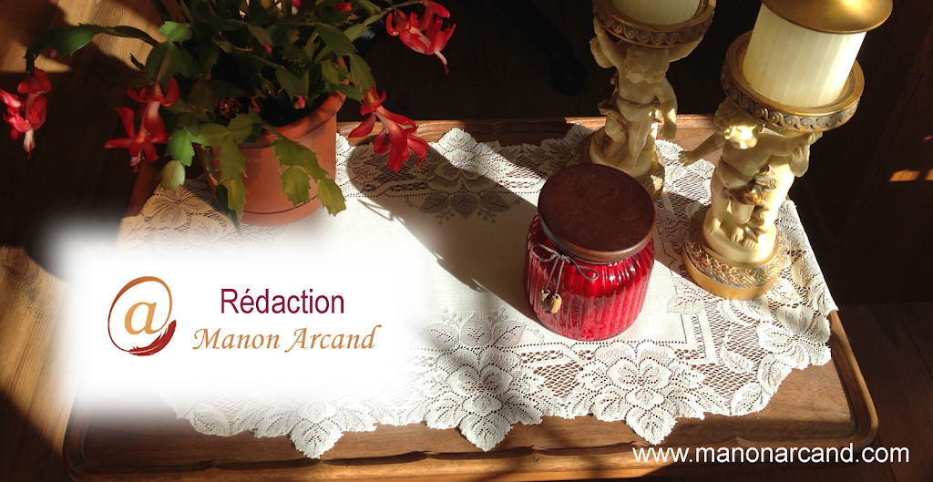 Rédaction Manon Arcand | 301 Rue Yvon, Sainte-Mélanie, QC J0K 3A0, Canada | Phone: (450) 889-8971