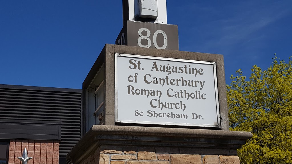 Saint Augustine of Canterbury Roman Catholic Church | church | 80 Shoreham Dr, North York, ON M3N 1S9, Canada | 4166618221 OR +1 416-661-8221