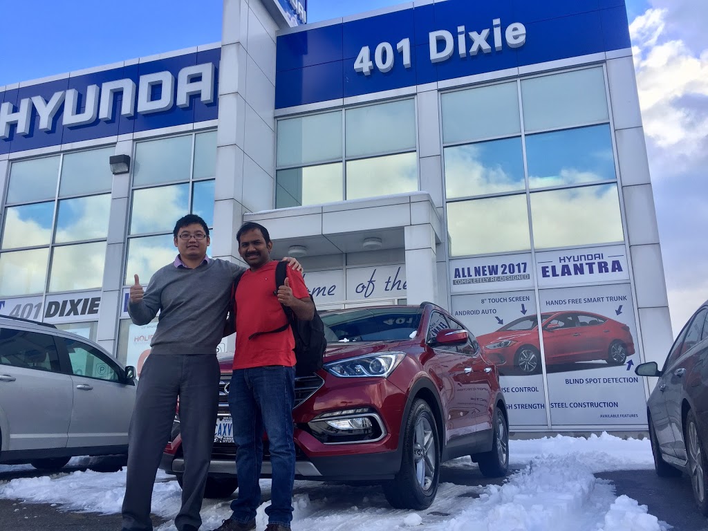 401 Dixie Hyundai | 1800 Toyo Circle, Mississauga, ON L4W 0E7, Canada | Phone: (905) 238-8080