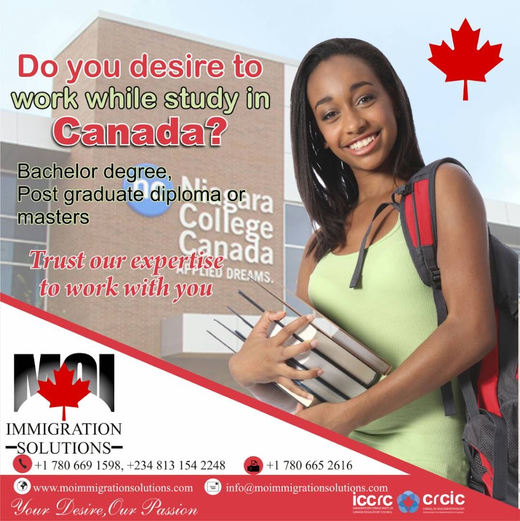 Moi Immigration Solutions -MIS | 4350 23 St NW #121, Edmonton, AB T6T 1X8, Canada | Phone: (780) 669-1598