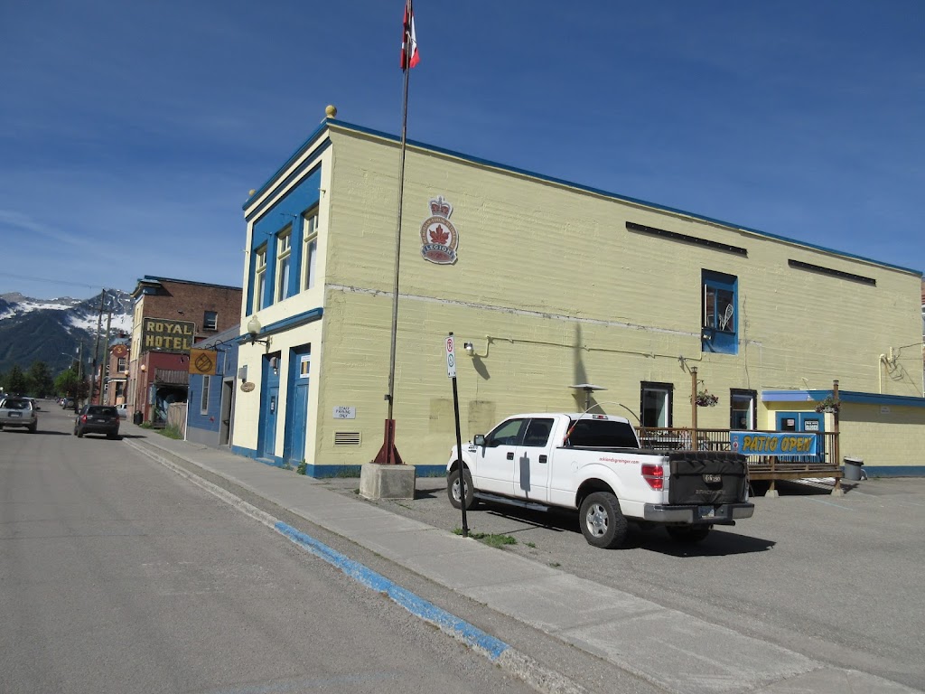 Royal Canadian Legion Branch 36 | 551 1st Ave, Fernie, BC V0B 1M0, Canada | Phone: (250) 423-6218