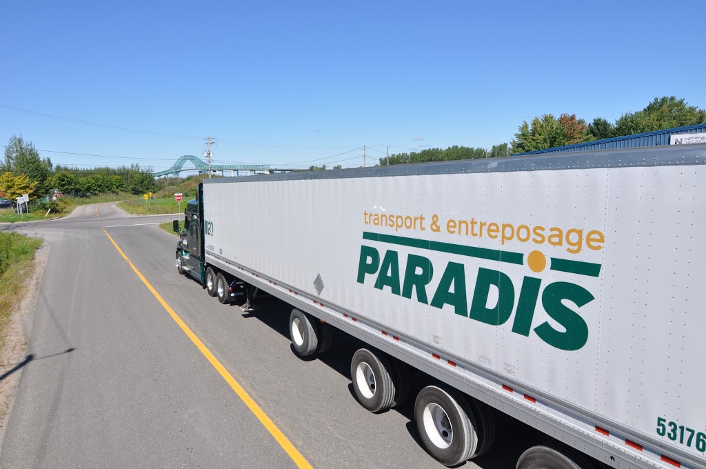 Transport et Entreposage Paradis | 1300 Avenue le Neuf, Bécancour, QC G9H 2E4, Canada | Phone: (819) 233-3100