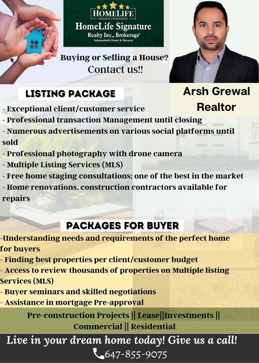 Arsh Grewal Real Estate | 22 Windswept Trail, Brampton, ON L7A 0J1, Canada | Phone: (647) 855-9075