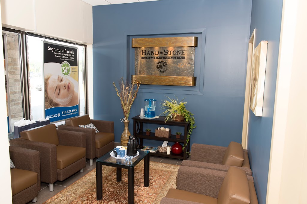 Hand & Stone Massage and Facial Spa – Ottawa Orleans | 1615 Orléans Blvd, Orléans, ON K1C 7E2, Canada | Phone: (613) 424-6067