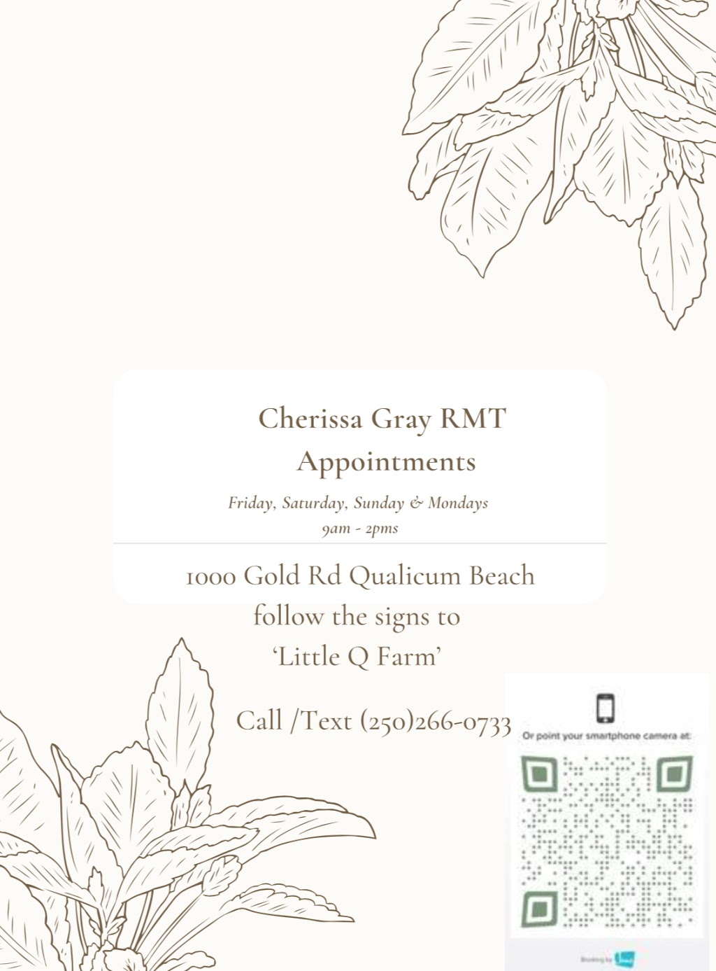 Freedom Health And Massage Therapy | Located in Blue Moon Acres Farm, 1000 Gold Rd Building 2, Qualicum Beach, BC V9K 2G6, Canada | Phone: (604) 655-5514