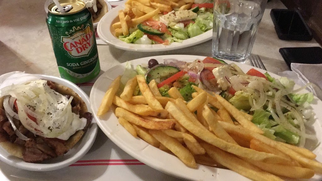 Fameux Gyros Elatos | 550 Rue Jarry O, Montréal, QC H3N 1G1, Canada | Phone: (514) 273-5358