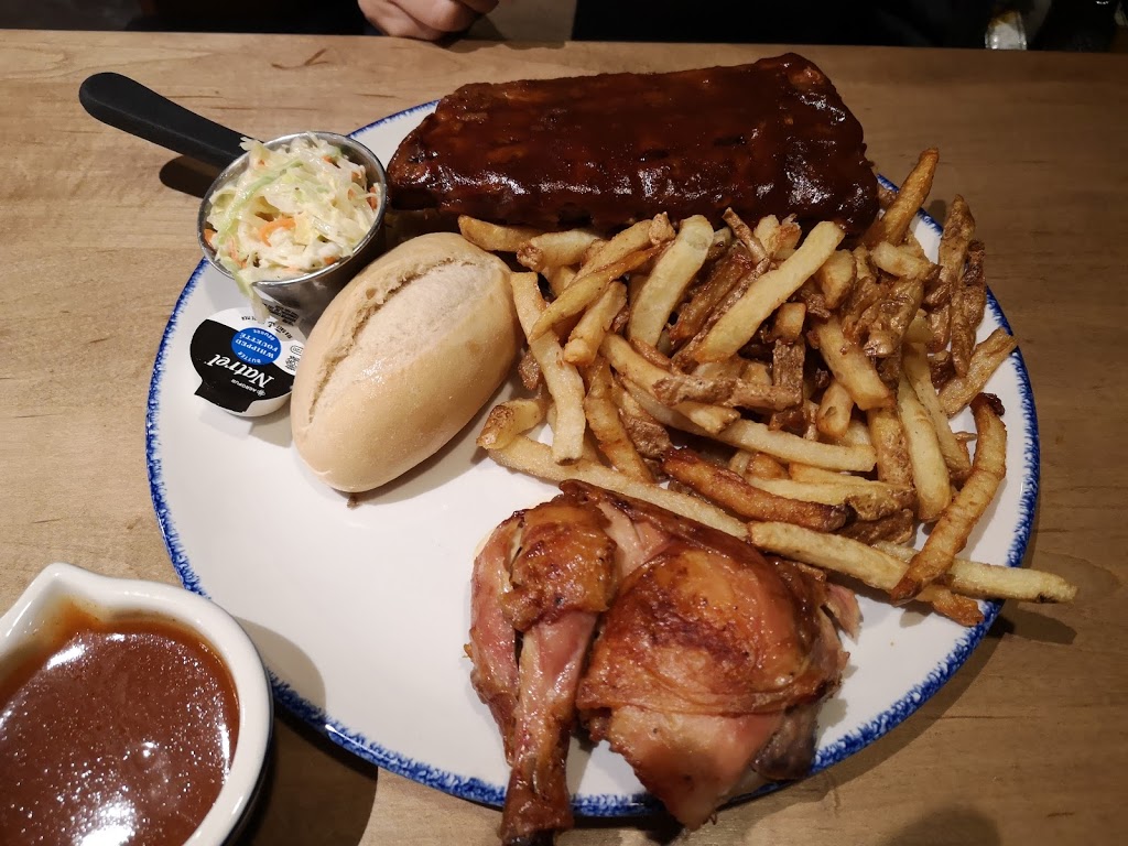Swiss Chalet Rotisserie & Grill | 5980 McLaughlin Rd, Mississauga, ON L5R 3X9, Canada | Phone: (905) 507-0838