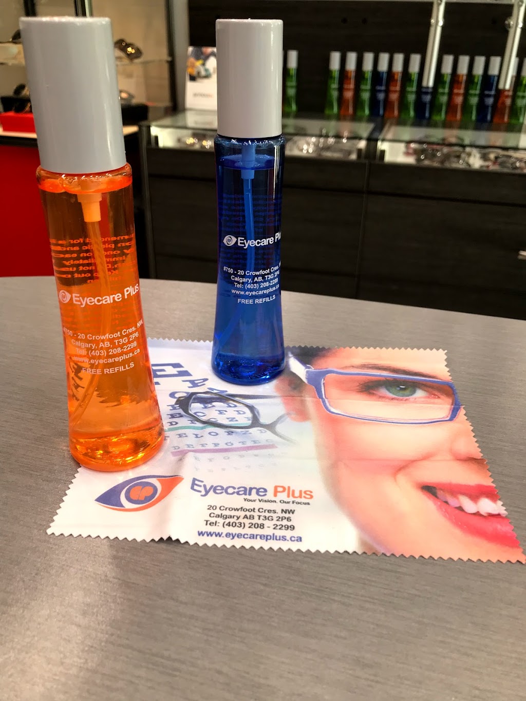 Eyecare Plus - Crowfoot Crescent | 20 Crowfoot Crescent NW #750, Calgary, AB T3G 2P6, Canada | Phone: (403) 208-2299