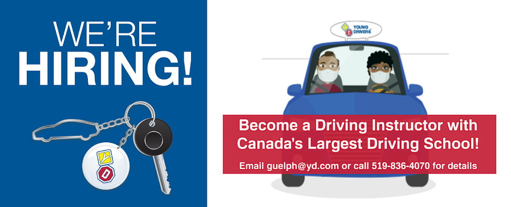 Young Drivers of Canada - Guelph Driving School | 340 Edinburgh Rd N Unit 2, Guelph, ON N1H 7Y4, Canada | Phone: (519) 836-4070