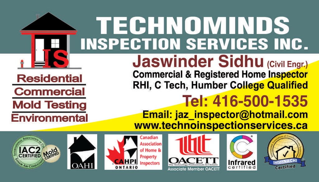 Technominds Home & Mold Inspections | Fallview Cir, Caledon, ON L7C 2J1, Canada | Phone: (416) 500-1535