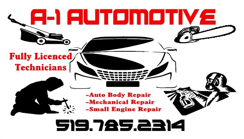 A1 automotive | 11569 Furnival Rd, Rodney, ON N0L 2C0, Canada | Phone: (519) 785-2314