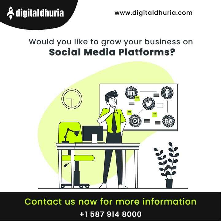 Digital Dhuria (Digital Marketing Agency) | 343 Saddlecreek Point NE, Calgary, AB T3J 4R9, Canada | Phone: (587) 914-8000