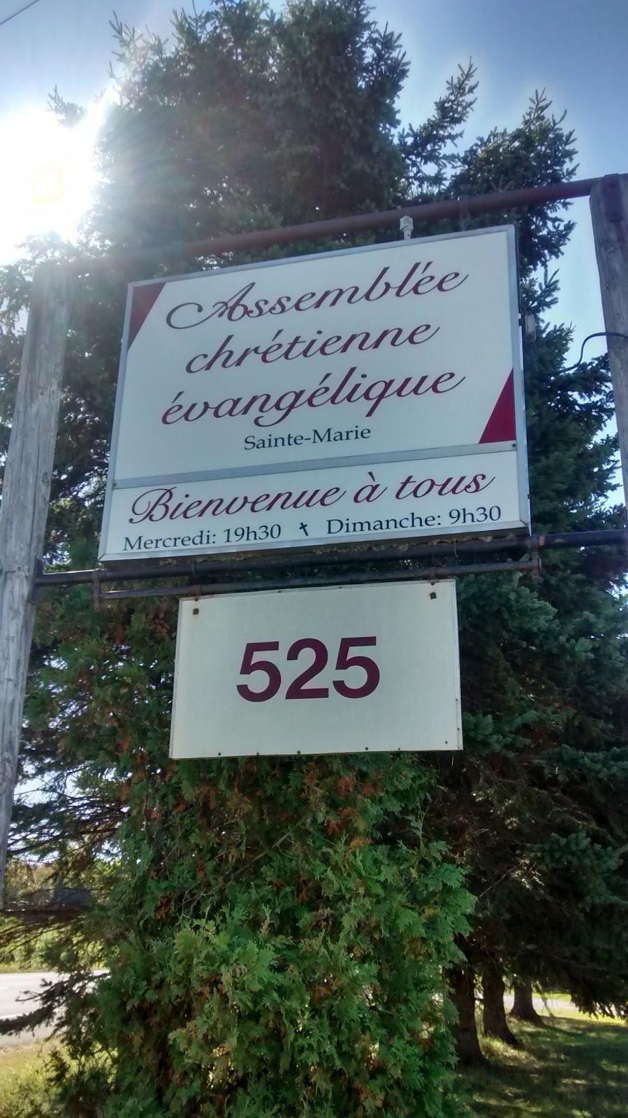 Assemblee Chretienne Evangelique 525 Route Saint Elzear Sainte Marie Qc G6e 2y6 Canada