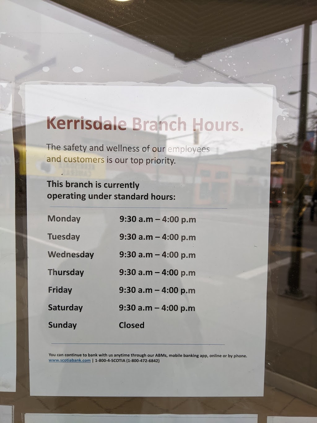 Scotiabank | 1576 W 41st Ave, Vancouver, BC V6M 1X6, Canada | Phone: (604) 668-3707