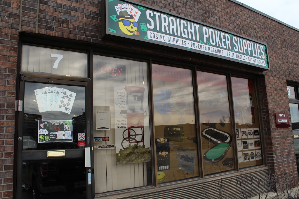 Straight Poker Supplies | 31 Progress Ave #7, Scarborough, ON M1P 4S6, Canada | Phone: (647) 477-5087